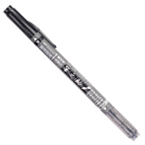 ROTULADOR PINCEL FUDENOSUKE TWIN CON 2 PUNTAS | TINTA GRIS Y NEGRA, Rotuladores, Tombow - Likely.es