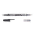 Rotulador Pincel Fudenosuke Twin con 2 puntas | Tinta Gris y Negra, Rotuladores, Tombow - Likely.es