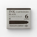  Traveler's Company- Cartuchos de tinta Traveler's Company 6 uds | Negro, Tinta- Likely.es
