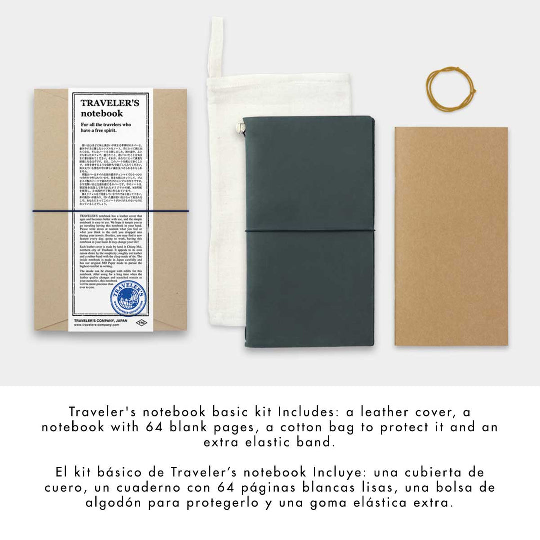 Traveler's Company - TRAVELER'S notebook Blue | Regular Size
