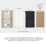Traveler's Company - TRAVELER'S notebook Regular Size | Black
