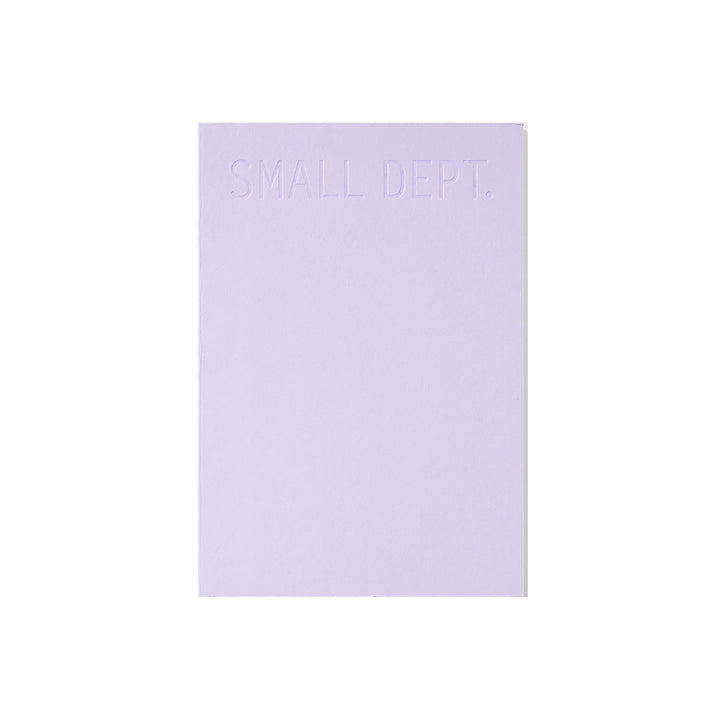 Trolls Paper - Small Dept Weekly Planner | No dates A6 | lilac