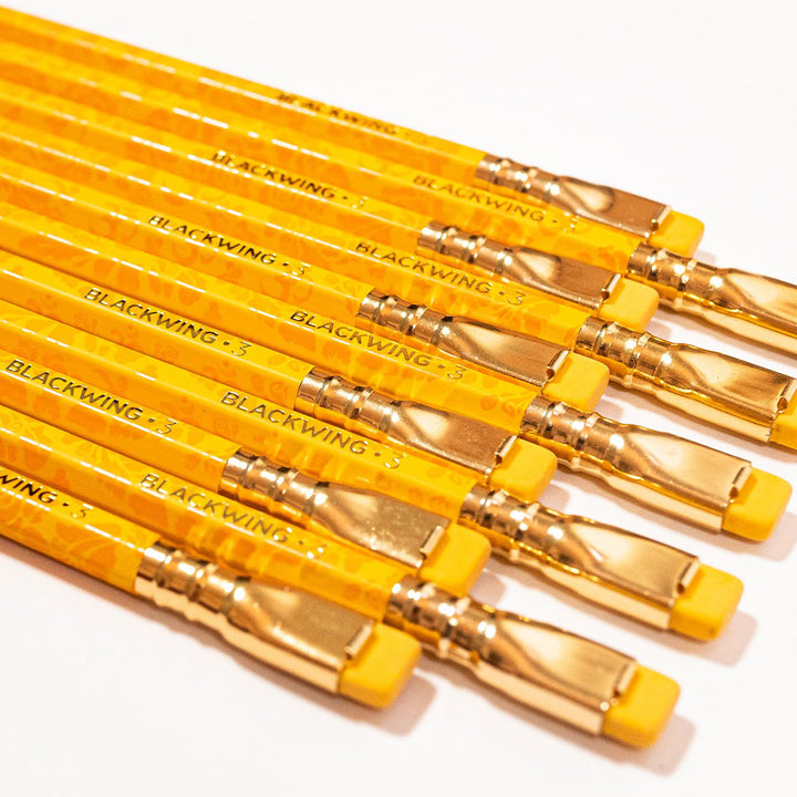Blackwing - Volume 3 Limited Edition | Turmeric Yellow | Box of 12 Pencils