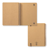 Midori - WM Ring Notebook Grain Cuaderno de anillas| Negro
