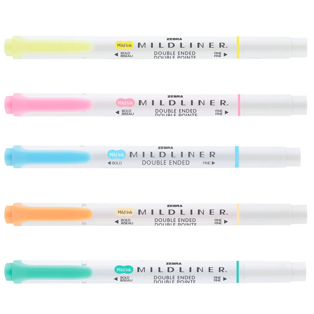 Rotuladores / Subrayadores Zebra Mildliner Pastel | Varios Colores, Rotuladores, Zebra - Likely.es